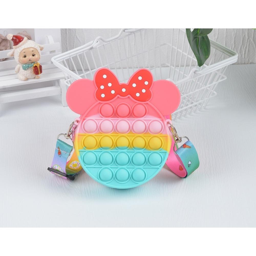 Детский милый кошелек с нулевым прессом, музыкальный рюкзак, детская игрушка-головоломка для снятия стресса, сумка