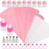 36-Piece Piping Tip Set With TPU Bags Cake Decorating Stainless Steel Tips Baking Tools Kit