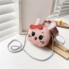 Polyester Bunny Bow Cute Childlike Cartoon Slung Shoulder Bag Is Light Super