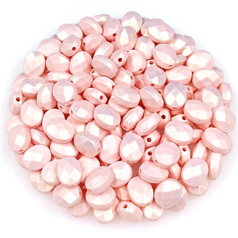 Акриловые макароны 20 шт плоские бусины дисперсионные бусины горячая распродажа новые для самостоятельного изготовления ювелирных изделий серьги своими руками украшения браслеты из бисера 8*10 мм аксессуары