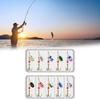 Compacts Plastomer Fishing Lures With Realistic Swimming Action Rapid Sinking for Various Water Conditions