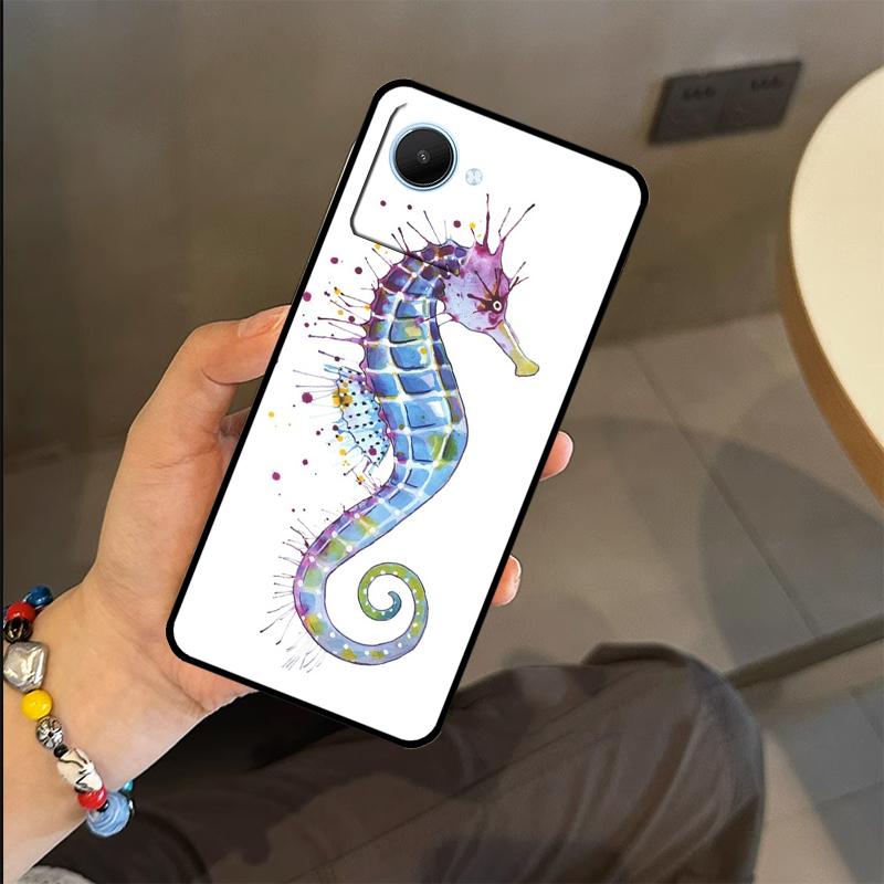 Чехол Морской Конёк Для Realme 15 14 11 12 13 Pro Plus GT7 Pro GT6 C55 C51 C53 C35 C33 C61 C65 C67 C71 C75