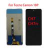 ЖК-экран для Tecno Camon 18P CH7 CH7n, ЖК-дисплей, дигитайзер сенсорного экрана, полная замена в сборе