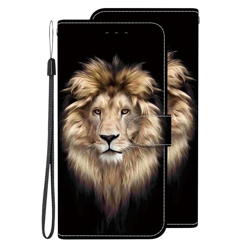 1/10VII Чехол для Sony Xperia 1VII 10VII Coque Мультяшный кожаный чехол для Sony 1VII Xperia 10VII Funda Чехол-книжка с кошельком