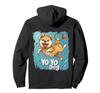 Charming Yoyo Dog Hoodie Swimming.