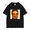 Футболка с фотороботом Aphex Twin Мужская Женская Модная Ретро Оверсайз Короткий Рукав Мужская Высококачественная Мягкая Хлопковая Футболка Мужской Повседневный Футболка