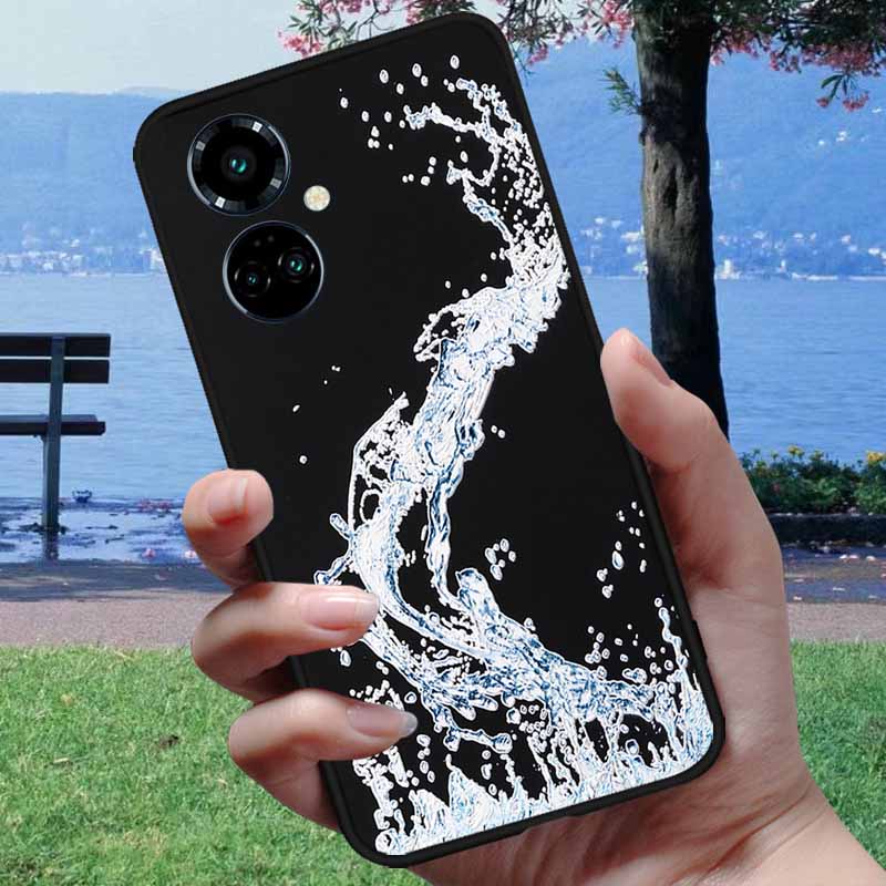 Чехол для Tecno Camon 19 Camon19 Neo 3D Рельефный Тисненый Чехол для Телефона Для Tecno Camon 19 Pro 4G 5G Neo Мягкий Силикон Мультяшный