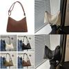 Trendy Women's Medium Size Woven Texture Underarm Bag Fashionable Casual Handbag