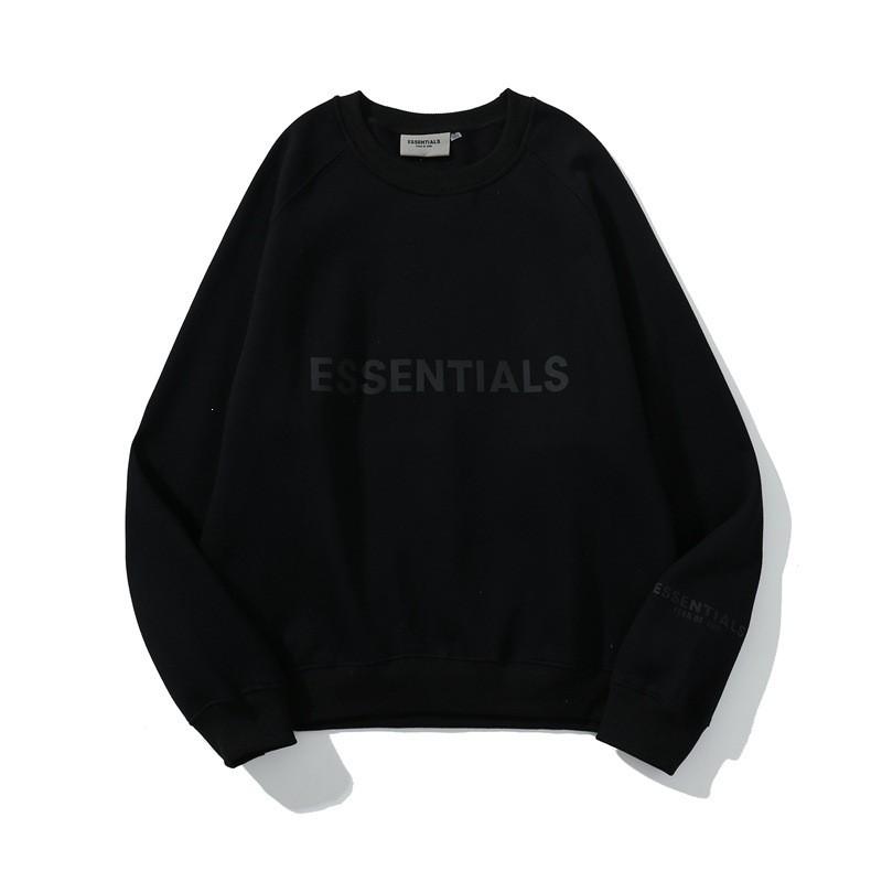 Unisex Oversized Cotton Long Sleeve Hoodie-Free Round Neck Streetwear Sweatshirt With Letter Print