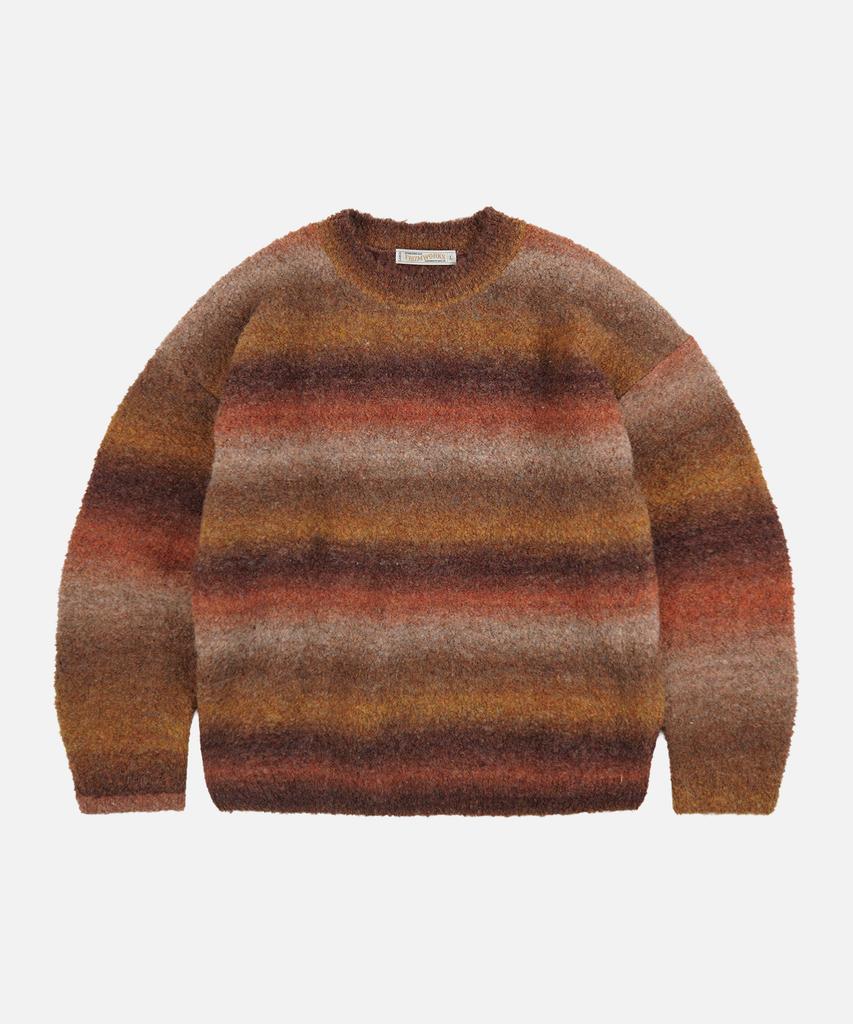 FRIZMWORKS Gradation Boucle Knit _ Sunset