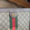 [Б/У] Маленькая сумка через плечо Gucci Ophidia 'GG Supreme' - Очень хорошее состояние #G58HT3