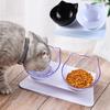 Non-Slip Double Cat Bowl Dog Dishes with Stand Pet Feeding Water Bowl for Cats Dogs Food Bowls Feeder Product