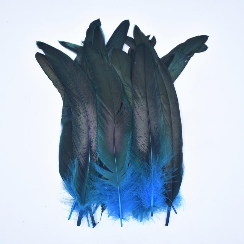 50 шт./лот, разноцветные петушиные перья для поделок, украшение в виде курицы для рукоделия и поделок, карнавальные аксессуары «сделай сам», шлейфы