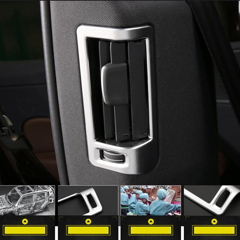 Центральная колонка, задняя колонка, рамка для выпуска воздуха для Volvo XC90 XC60 S90 V90 V90CC, вентиляционное отверстие для кондиционера, модифицированная декоративная крышка