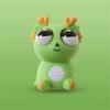 B Squeeze Toys,Out Eyes Toy Dragon Shape, Fidget Sensory Toys for Adults, Stress Relief