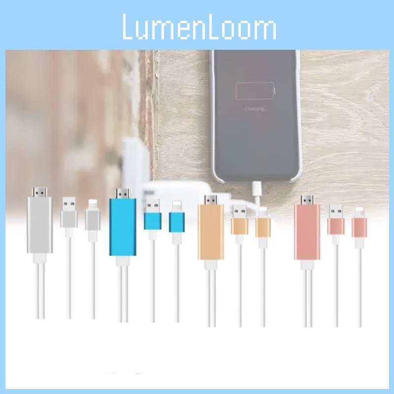 Кабель-адаптер Lightning HDMI для мобильного телефона, 18 м, медный проводник, линия передачи данных