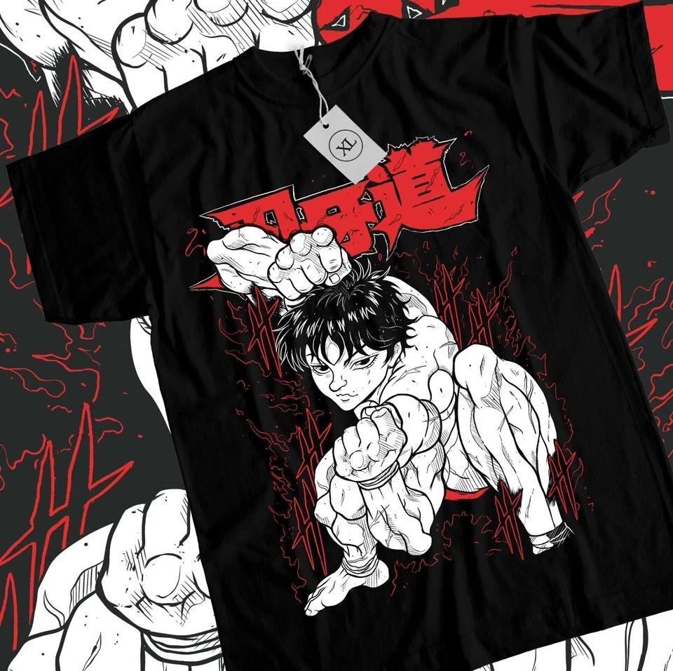 Baki The Grappler TShirt Baki Hanma Unisexga Yujiro Hanma Baki Anime Gift Shirt