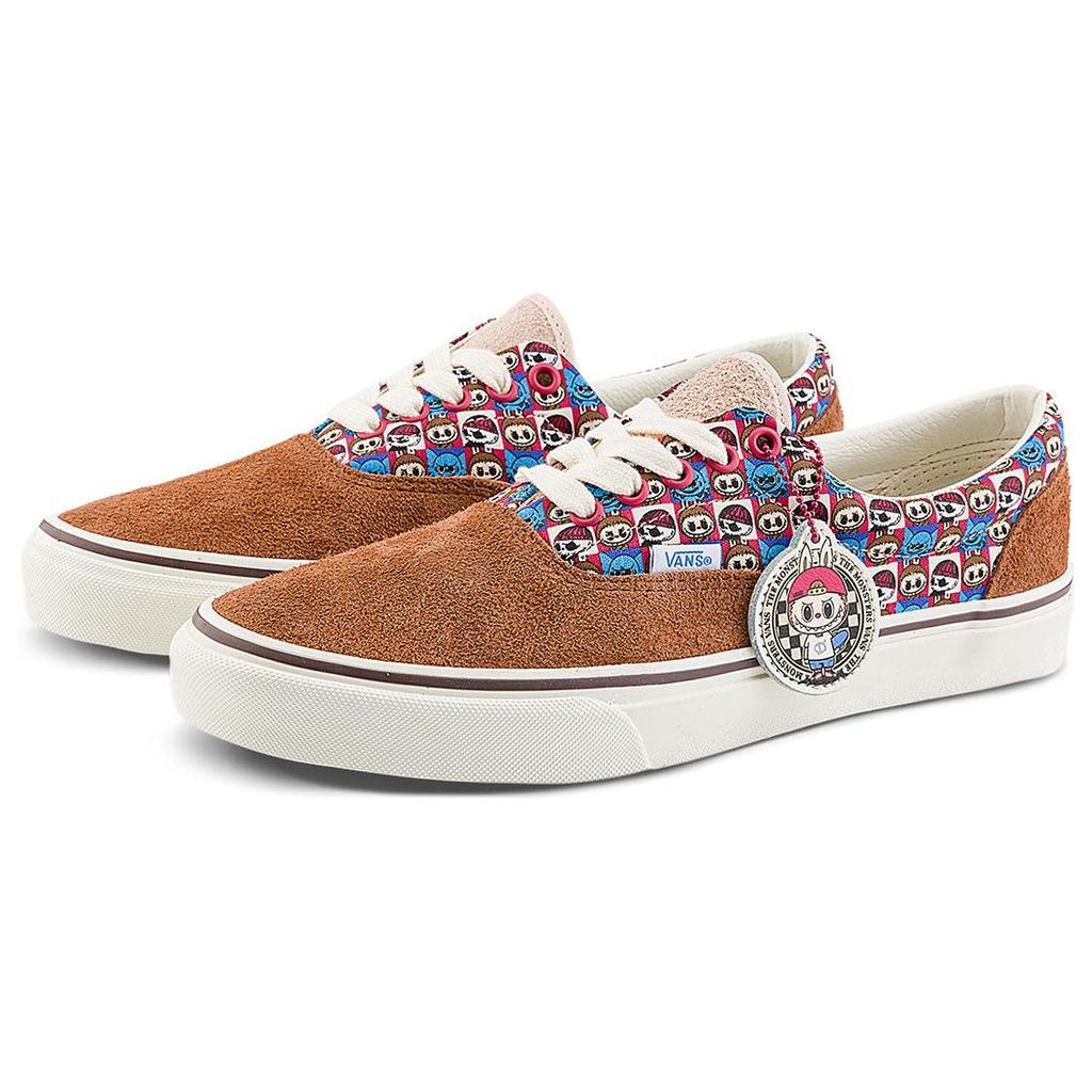 Кроссовки унисекс The Monsters x Vans Era Labubu Коричневый Синий Красный VN000EWZDFO