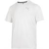 Crew Neck Solid Short Sleeve T-Shirt Men Tops White 587212-02