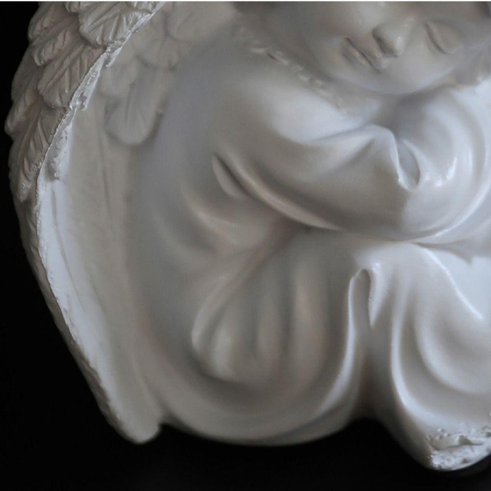 High Quality Delicate Gift Winged Angel Statue Resin Crafts Desktop Ornaments Garden Sculpture
