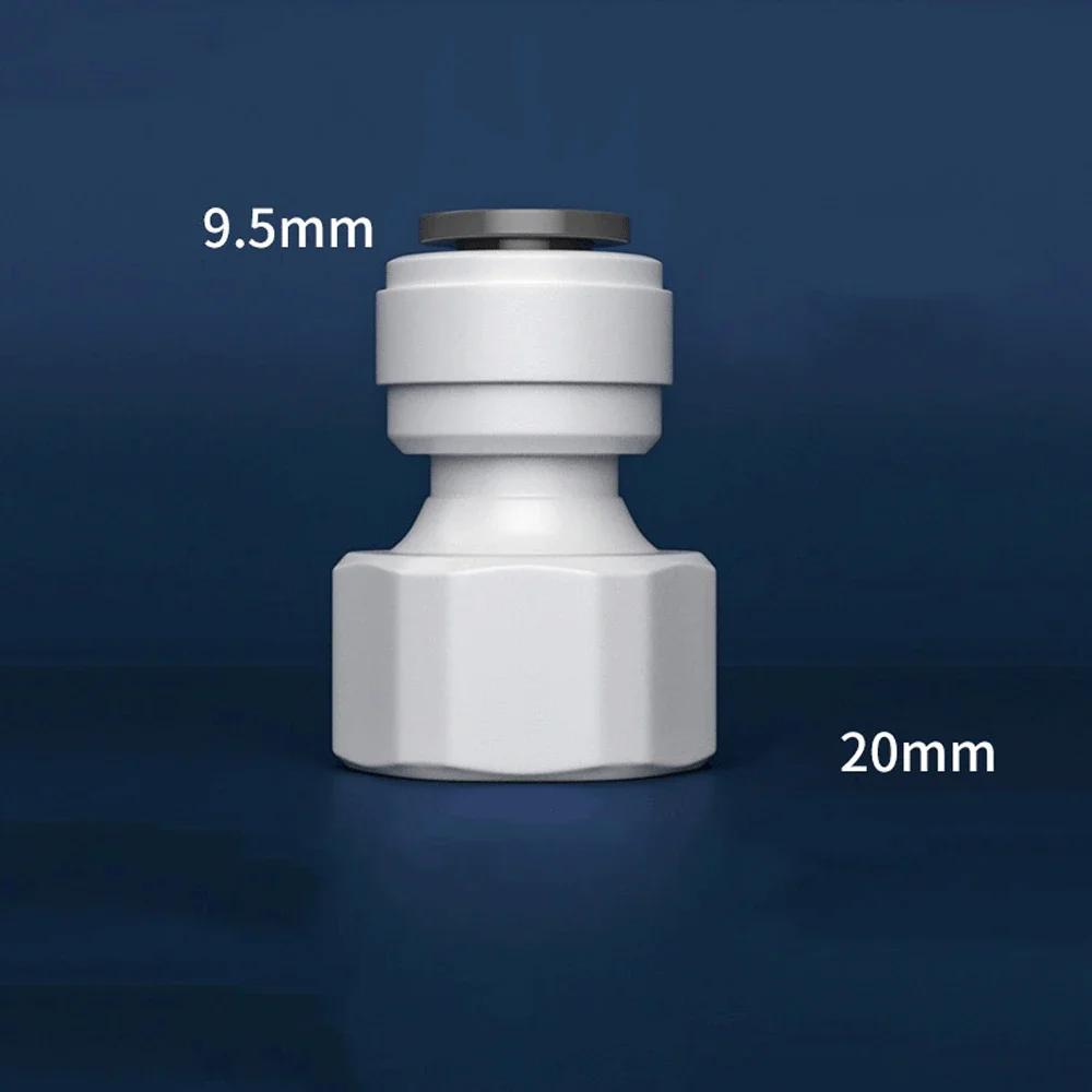 Подходит для трубки OD 1/4" 3/8" Угольник 90 градусов POM Быстроразъемный фитинг-соединитель Для аквариума Системы обратного осмоса Фильтра для воды RO