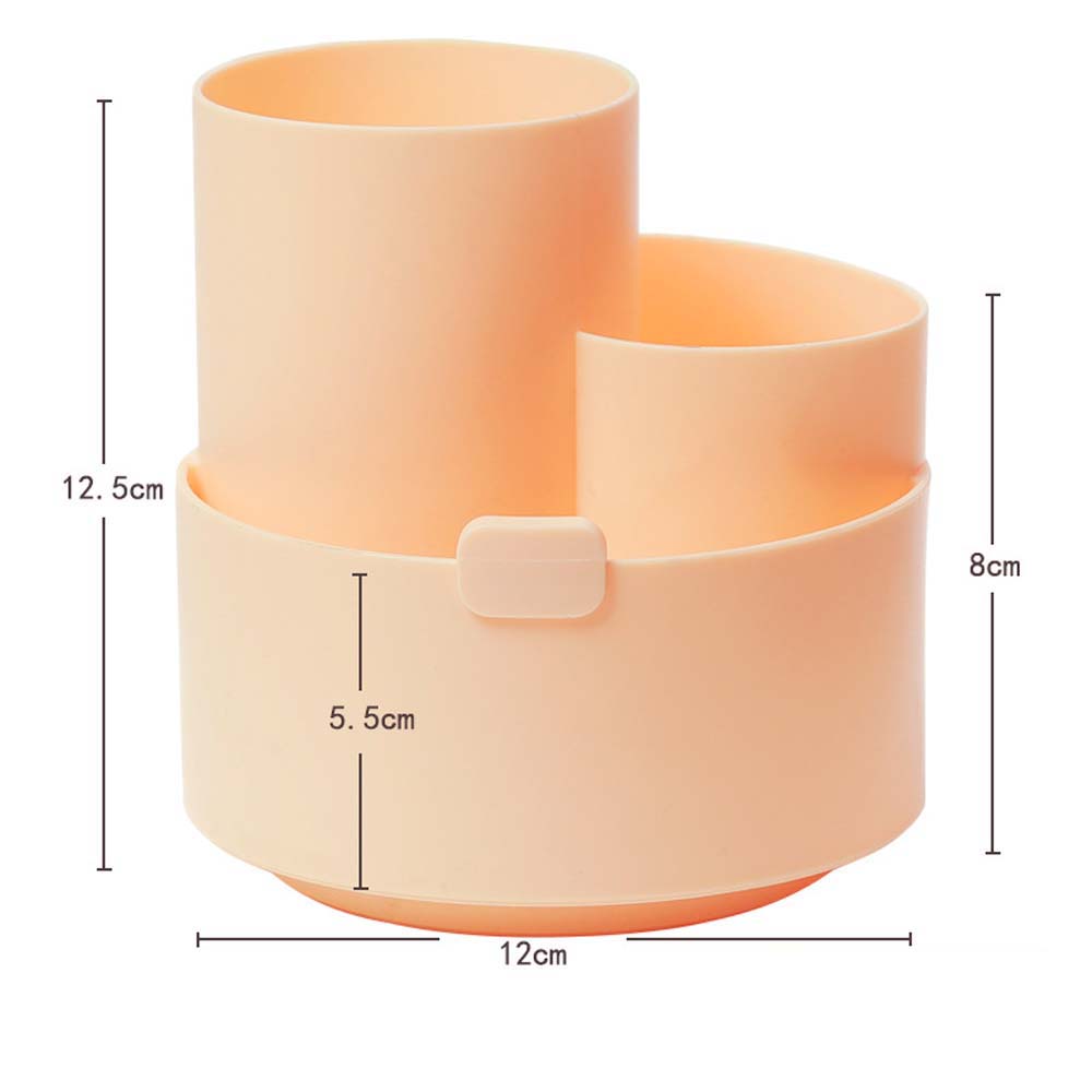 Матовый держатель для ручек, простой, многофункциональный, вращающийся, большой емкости, для студентов, для офиса, дорогой ящик для хранения, держатель для ручек