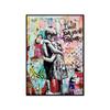 Бэнкси Wall Art You Forever Inspired Art Граффити Абстрактная картина на холсте Уличная поп-печать плакатов Современное украшение для дома