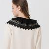 Vintage Lace Fake Collar for Women Fashion Dickey False Collar Detachable False Collar Blouse Little Shawl
