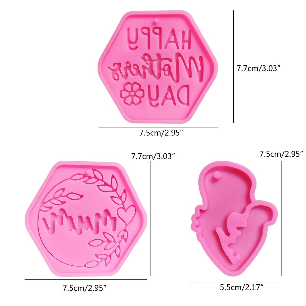 Новинка День матери Подвеска Силиконовая форма брелок смоляная форма для изготовления ювелирных изделий форма для эпоксидной смолы DIY Подставка Искусство Ремесла