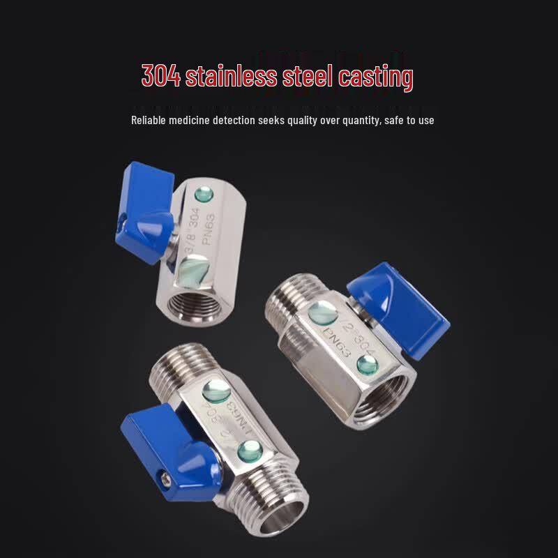 304 Stainless Steel Mini Ball Valve