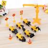 For Kids Boys Birthday Cupcake Topper Construction Road Sign Cake Topper Crane