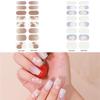 Полуотвержденные гелевые наклейки для ногтей, долговечные обертывания для ногтей, наклейки для ногтей, женские украшения для ногтей, маникюрный инструмент