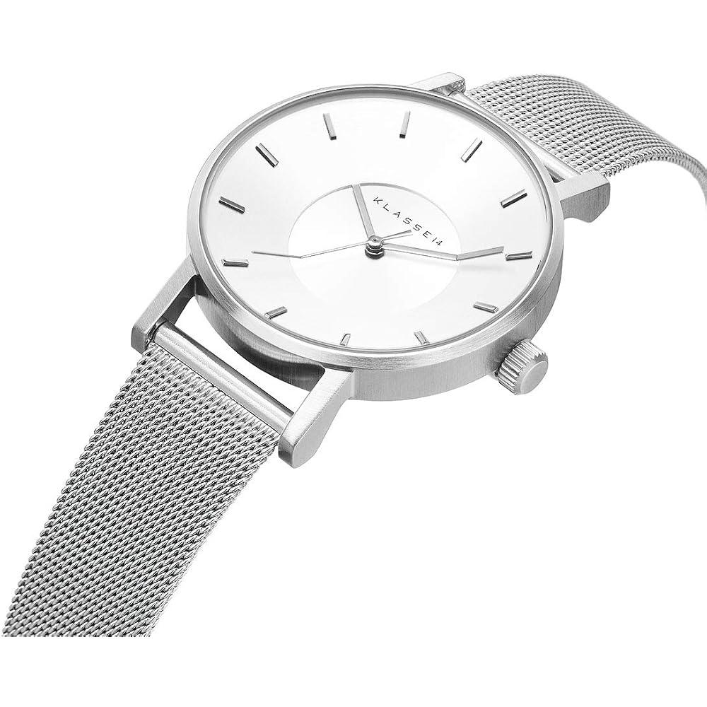 Женские часы Klasse14 Volare Silver WVO19SR005W Элегантный дизайн, Кварцевый механизм, Водонепроницаемые