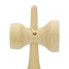 Kids' Size Spin Gear Easy Kendama, Professionally Designed, Lightweight Ball and Large Plate for Easy Loading (Solid Wood, Unpainted)