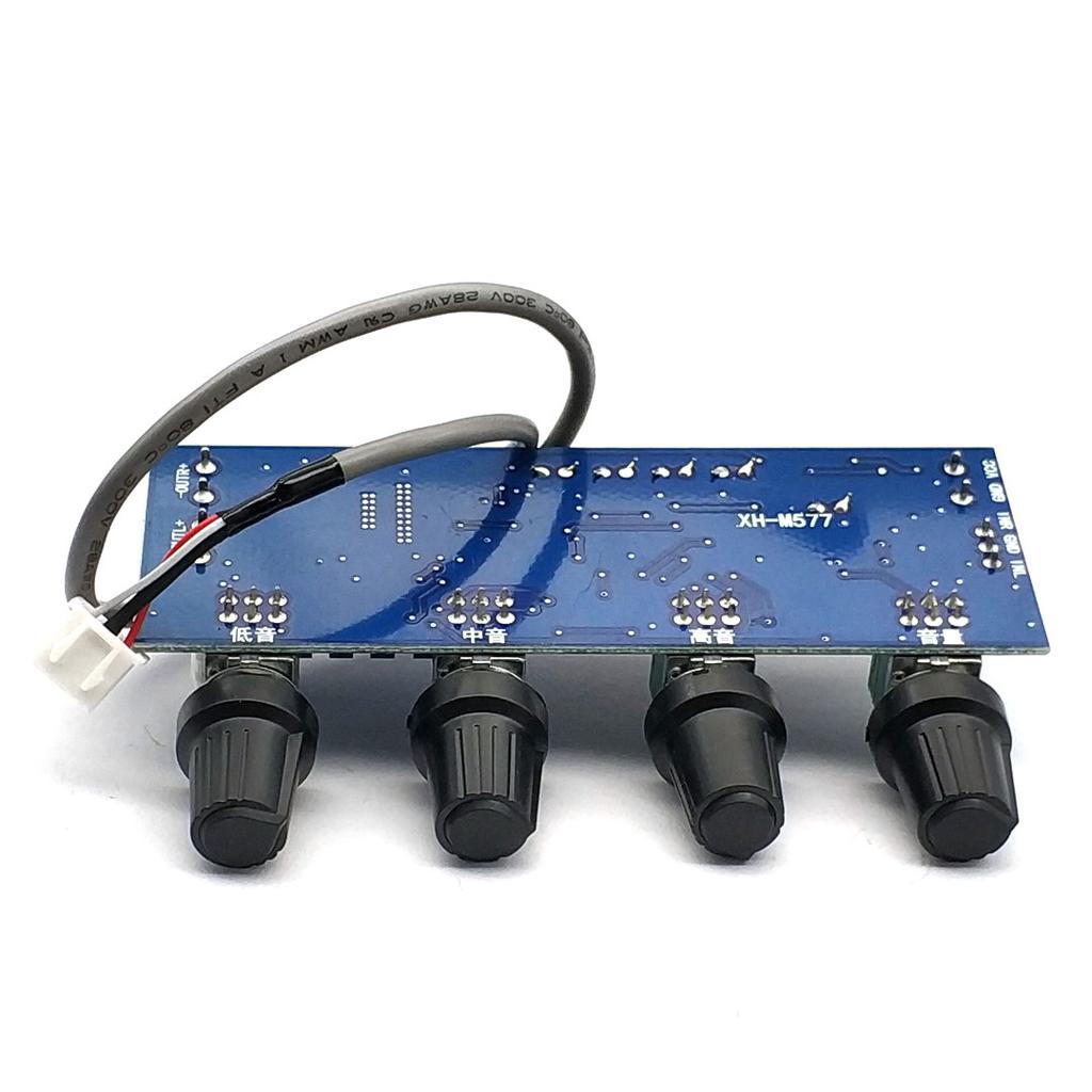 DC 12V 24V 80W X 2 Двухканальный цифровой аудио TPA3116 D2 Регулировка высоких и низких частот Предустановленная плата предусилителя Amplificador