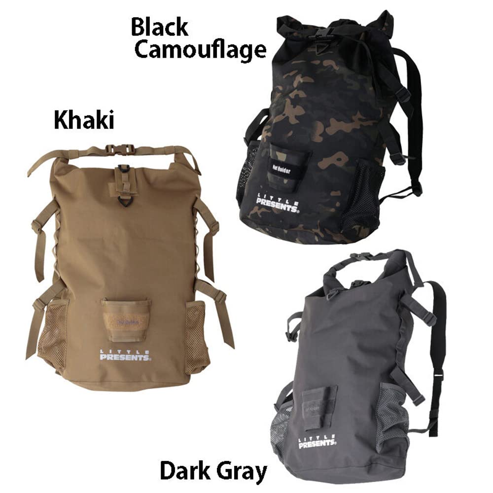 Little Presents Waterproof Backpack M 30 Dark Gray Approximately 30 Liters B-30