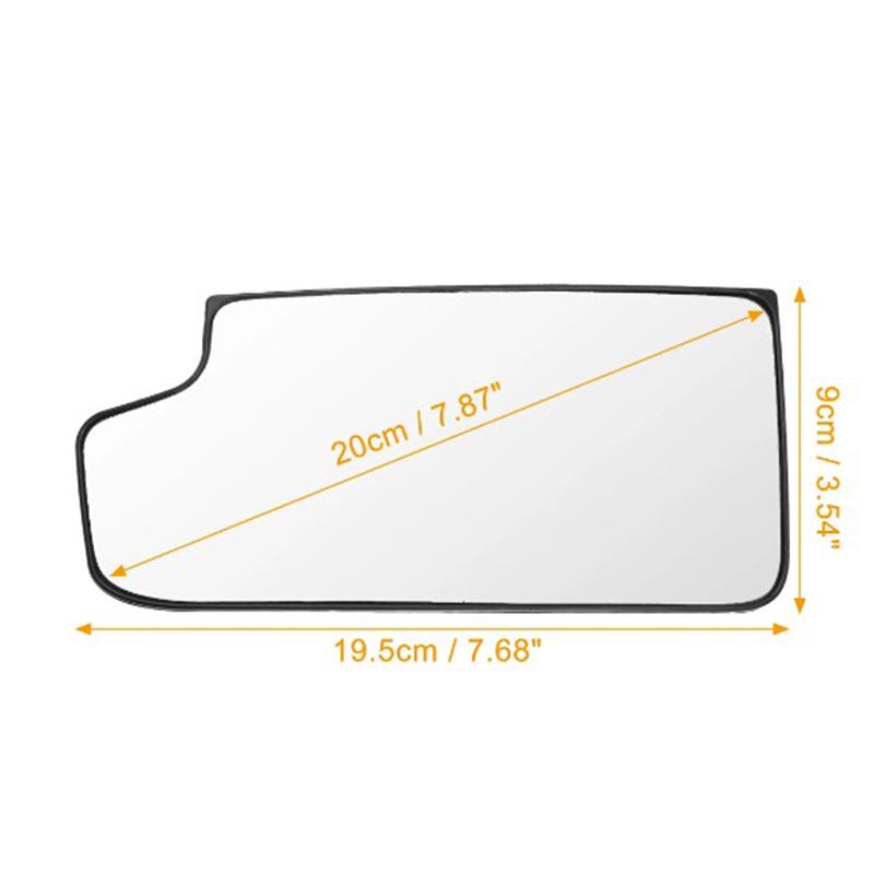 Зеркальное стекло заднего вида с подогревом для Chevrolet Silverado 1500 2016-2018 годов выпуска.