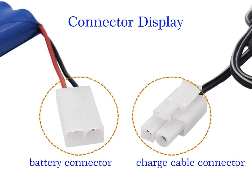 9.6V 2400mAh NiMH Rechargeable Battery with Tamiya Connector and USB Cable – AA Battery Pack for RC Cars, RC Tanks