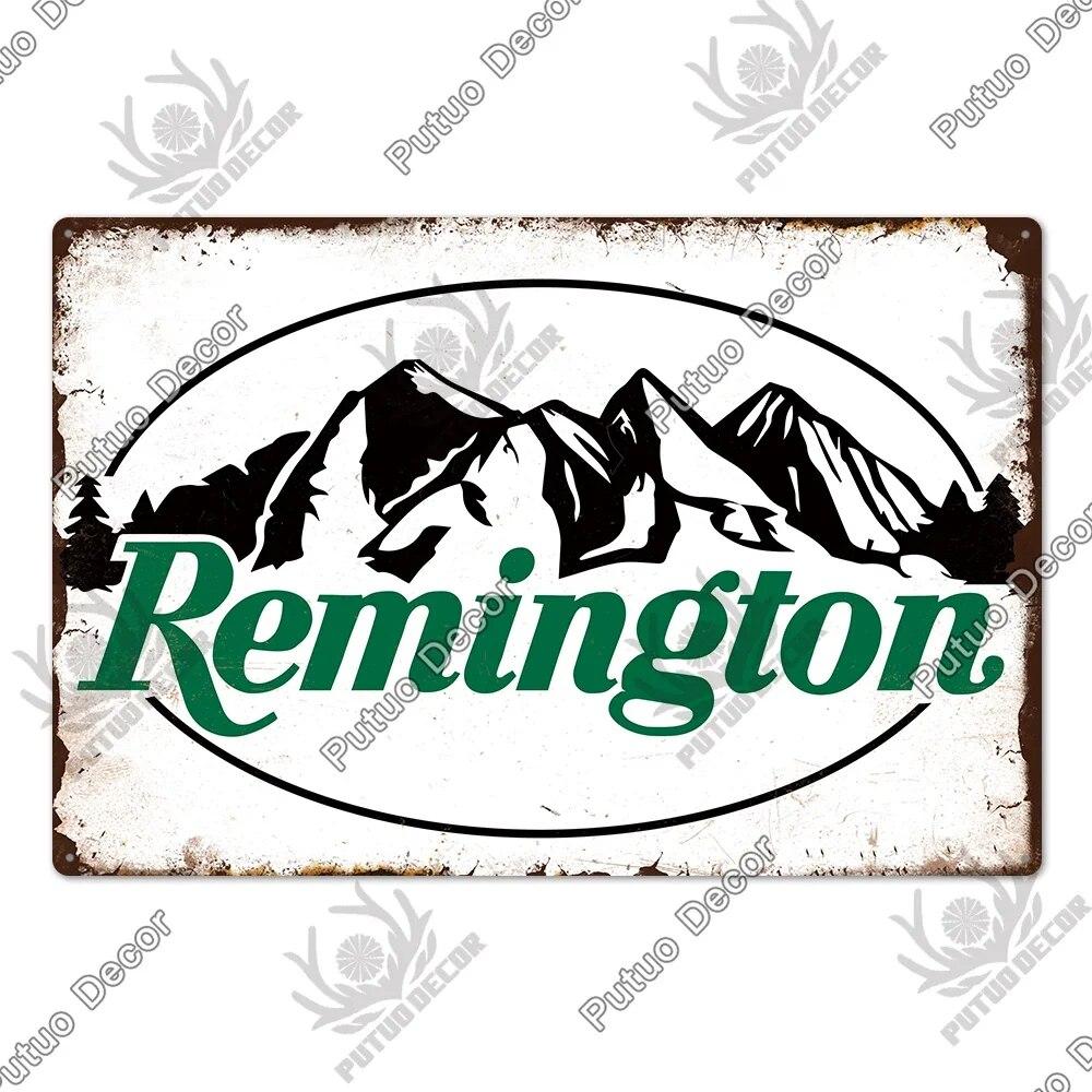 Putuo Decor Brand Poster Vintage Metal Tin Sign Plaque Plate for Garage Man Cave Gun Club Wall Decor Pistola Co2 Arma Metal