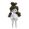 Красивая 1/8 BJD кукла с подвижным шарнирным телом, подвижная голова куклы с волосами, нюдовая 13 шарниров, подарок для куклы