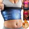 Women Belly Sweat Band Waist Trimmer Belt Fat Burning Stomach Wraps Weight Loss Slimming Body Shaper Sauna Waist Trainer Corset