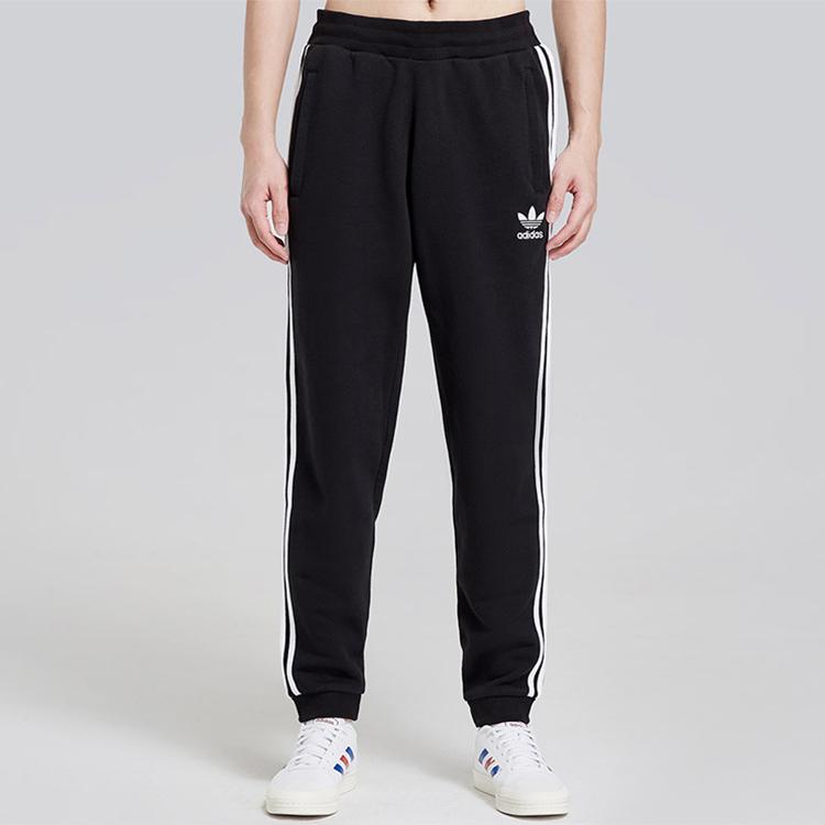 adidas Мужские джоггеры с 3 полосками Originals Trefoil, черные DH5801