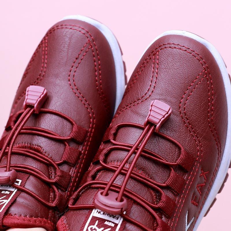 Хлопковая обувь для женщин, зимняя водонепроницаемая обувь из хлопка для мам, теплая бархатная толстая подошва, ботинки для людей среднего и пожилого возраста, нескользящая мягкая подошва