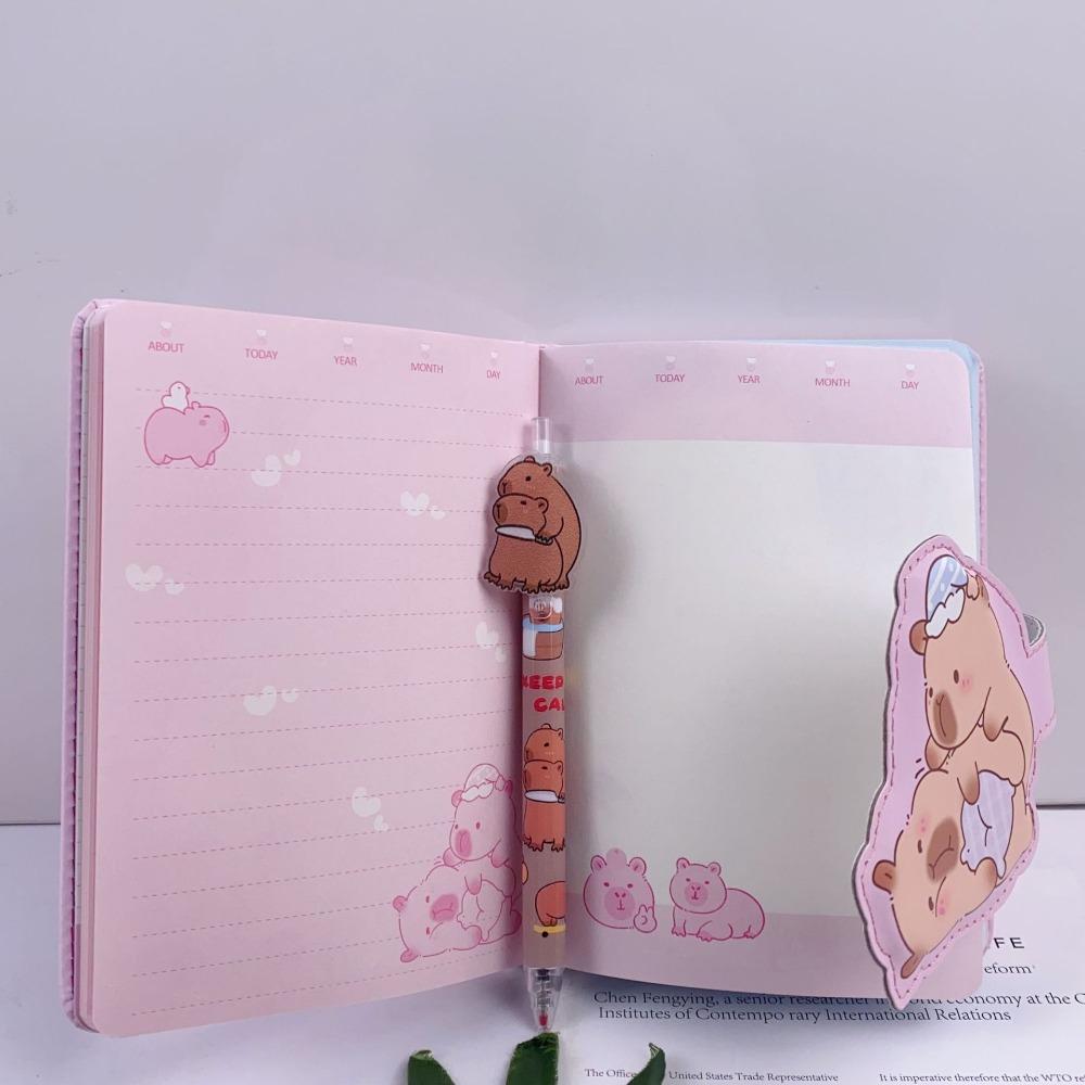 Подарок на день рождения Канцелярские принадлежности Подарочная коробка Мультяшный блокнот Гелевая ручка 2024 Набор шариковых ручек Студент Дети