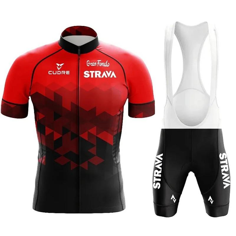 Mens Cycling Jersey Set Short Sleeve Breathable Mountain Road Bike Apparel Riding Gear