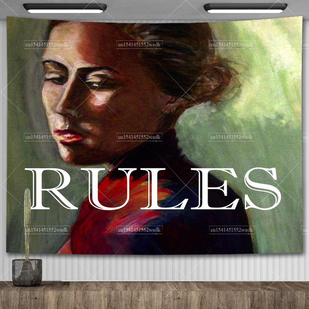 Alex G Trick Обложка альбома Гобелен Настенное искусство Плакаты Эстетическая спальня Декоративные печатные гобелены Макраме Фарбик Гобелен для комнаты