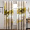 3D Современное искусство Цвет Моранди Шторы 2 панели Европейская роскошь Дом Гостиная Спальня Балкон Кухня Декоративные шторы
