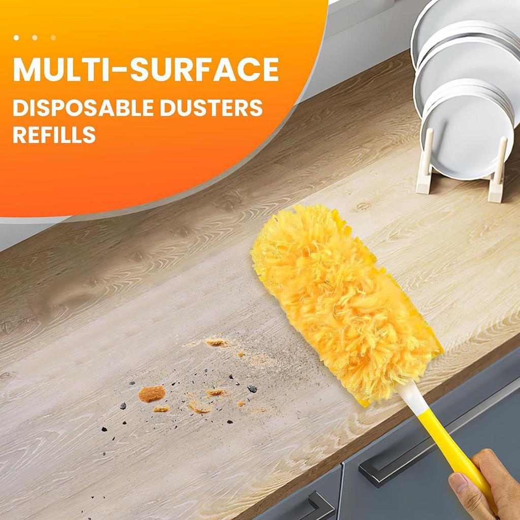 Cross-Border Dropshipping for Swiffer Duster Heads - Ideal for Home and Car Cleaning