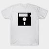 T Shirt Women Floppy Disk Harajuku Print Kawaii Tshirt Summer Short Sleeve Female T-Shirt Top Tee