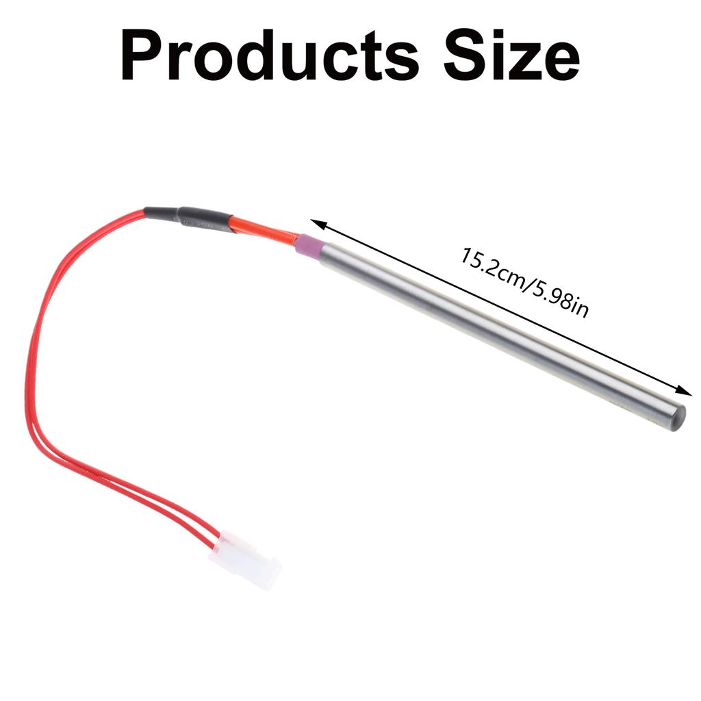 Stove Igniter Replacement Metal Heating Part Stainless Steel Ignition Rod Stove Heating Part for HP21 HP22I HP22N Models